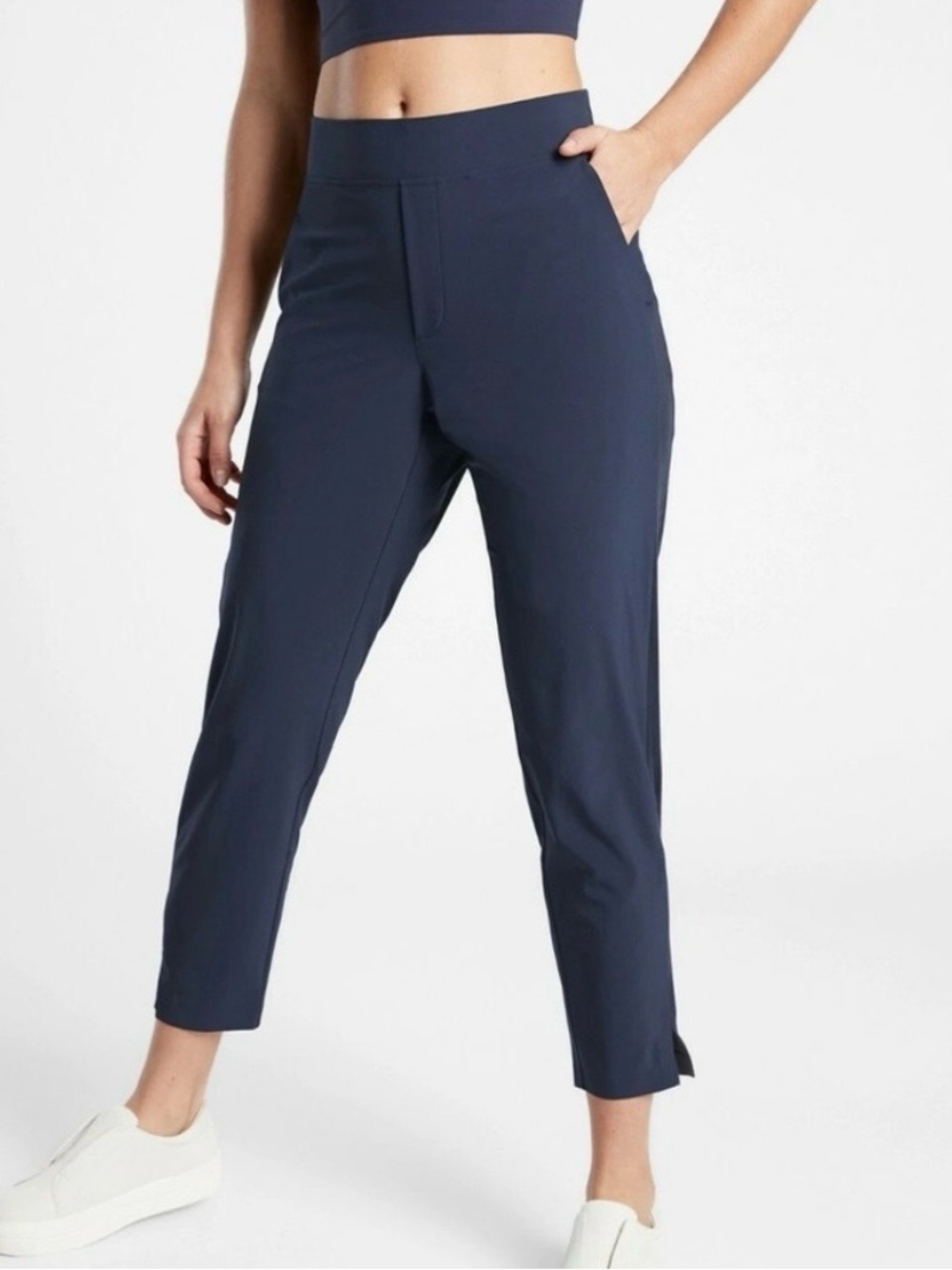 Athleta Brooklyn Mid Rise Ankle Pant - Tall Length